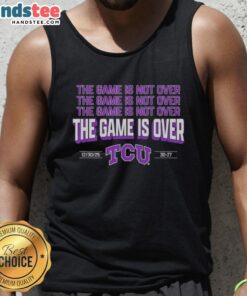 TCU Horned Frogs football tank top celebrating the game victory, perfect for fans in 2026.