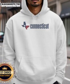 Cozy Nice Texas Map Connecticut hoodie showcasing a vibrant map design, perfect for Texas pride and stylish comfort.