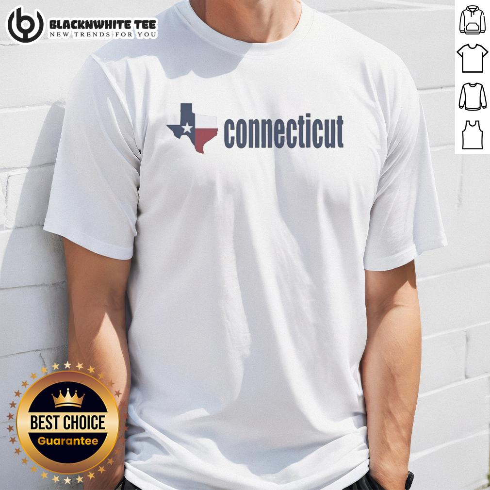 Nice Texas Map Connecticut T Shirt Nice Texas Map Connecticut T-Shirt featuring a stylish graphic of Texas and Connecticut maps, perfect for state pride.