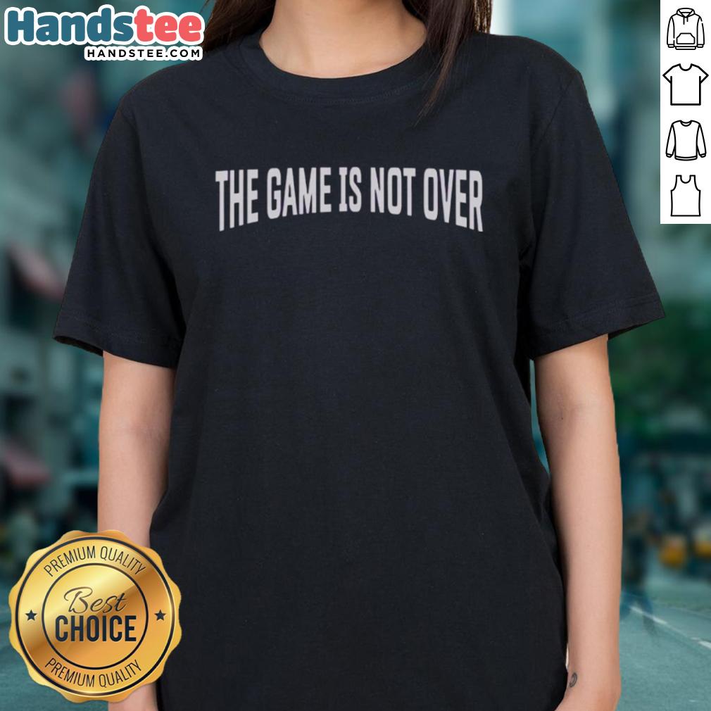 nice-the-game-is-over-tcu-horned-frogs-ladies-tee Alt Text: TCU Horned Frogs ladies tee with 'The Game is Over' graphic, perfect for fans celebrating team spirit.