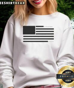 Redacted Preamble sweatshirt featuring 'Nice The United States of America' design, perfect for casual wear and patriotism.