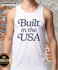 Nice Turning Point Built In The USA tank top featuring a stylish design, perfect for casual summer wear.