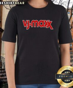 Stylish Nice Vj Maxx Logo Ladies Tee featuring a modern design, perfect for casual outfits and fashion-forward looks.