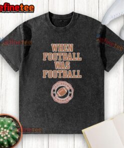 Pittsburgh Steelers Football washed t-shirt featuring retro design, celebrating the essence of football nostalgia.