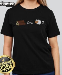 Nice wood design for Sheep Ladies Tee, showcasing a stylish and comfortable sheep-themed graphic t-shirt for women.