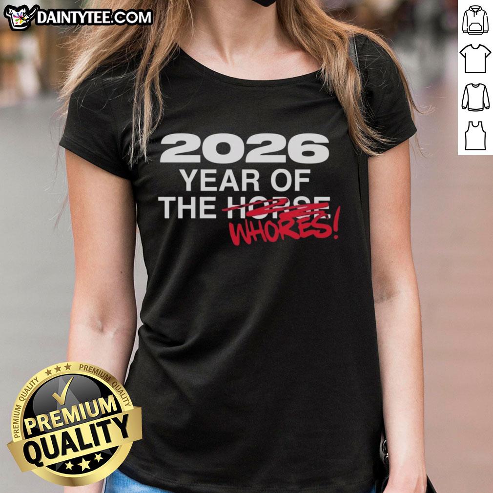 official-2026-year-of-the-whores-ladies-tee 2026 Year of the Whores Ladies Tee featuring a stylish design, perfect for casual wear and making a bold statement.