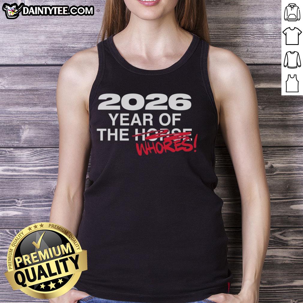 official-2026-year-of-the-whores-tank-top Official 2026 Year of the Whores tank top featuring bold graphic design, perfect for trendy summer fashion.
