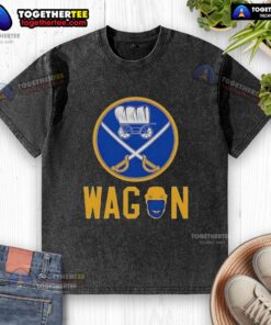 Official Absolute Wagon Buffalo Sabres Washed T-Shirt featuring team logo in vibrant colors for fans and collectors.