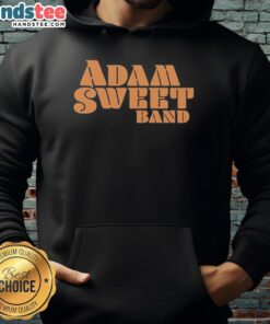Official Adam Sweet Band Logo Hoodie featuring a stylish design and vibrant colors for fans of the band.