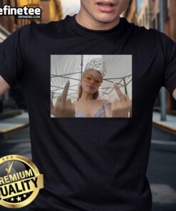 Official Ariana Grande Wicked For Good T-Shirt featuring vibrant graphics and stylish design, perfect for fans of the musical.