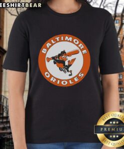 Official Baltimore Orioles 70 Ladies Tee featuring vibrant team colors and logo, perfect for fans and casual wear.