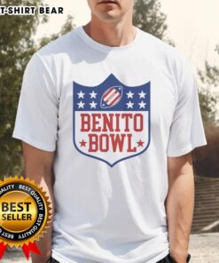 Official Benito Bowl Bad Bunny T-Shirt featuring vibrant graphics and a stylish design, perfect for fans and fashion lovers.