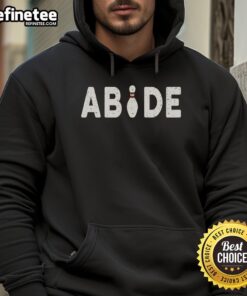 Official Bowling Abide Hoodie featuring a stylish design, perfect for bowling enthusiasts and casual wear.