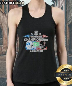 Official BYU Cougars vs Texas Tech Red Raiders Football Pop Tarts Bowl 2025 tank top featuring team logos and vibrant colors.