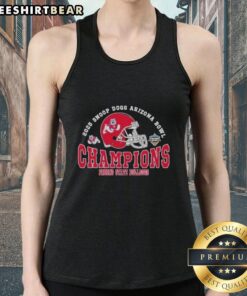 Fresno Football Champions 2025 celebrate Arizona Bowl victory in Snoop Dogg tank top, showcasing team pride and style.