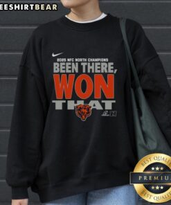 Alt Text: Official Chicago Bears Been There Won That Sweatshirt featuring team colors and logo, perfect for fans and cozy wear.
