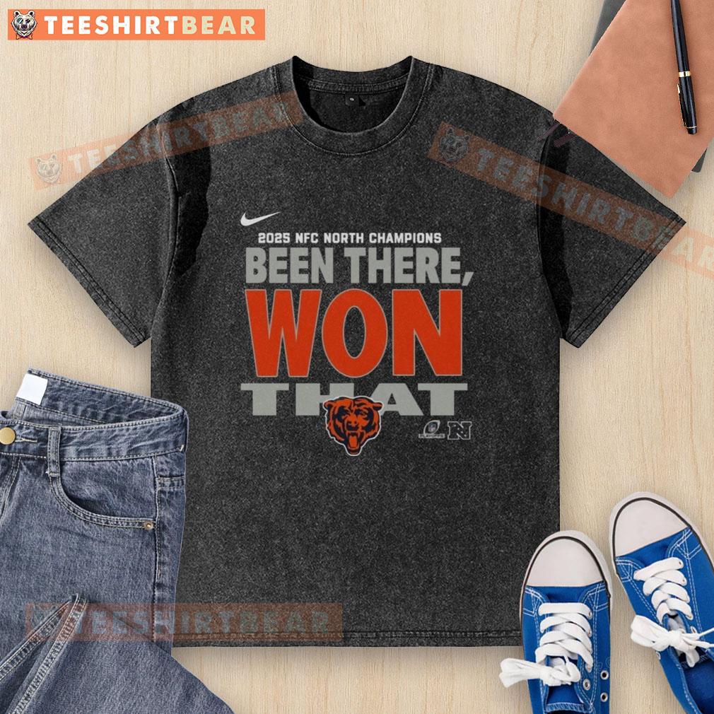 official-chicago-bears-been-there-won-that-washed-t-shirt Alt Text: Official Chicago Bears Been There Won That washed t-shirt featuring team logo and vintage design for fans.