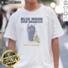 Alt Text: Official Christopher Grady and Scott Hunter Blue Moon Over Brooklyn Extra Banana T-Shirt featuring vibrant graphics.
