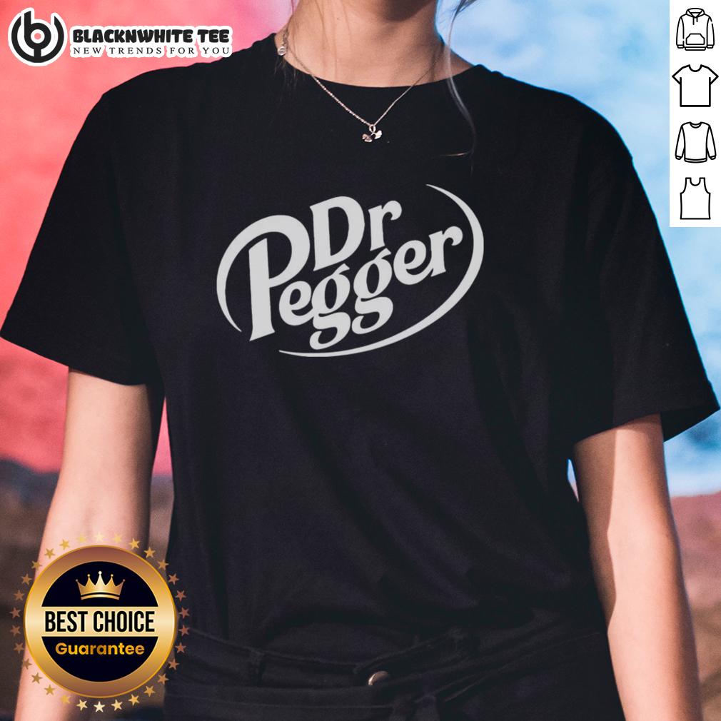 Official Dr Pegger Dr Pepper Ladies Tee Official Dr Pegger Dr Pepper Ladies Tee featuring vibrant graphic design and soft fabric, perfect for fans and casual wear.