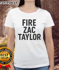 Official Fire Zac Taylor Ladies Tee featuring stylish design for fans of the Cincinnati Bengals head coach.