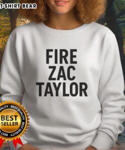 Official Fire Zac Taylor Sweatshirt in stylish design, perfect for fans supporting the Cincinnati Bengals coach.