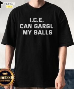 Official Gaming Disorder Pawg I.C.E. T-Shirt featuring humorous 'Can Gargle My Balls' graphic, perfect for gamers.