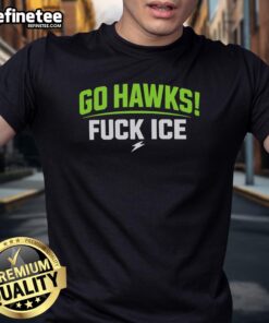 Official Go Hawks Fck ICE T-Shirt