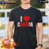Official I Love Canada Anal T-Shirt featuring a humorous design celebrating Canada with bold graphics.