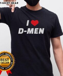 Official I Love D-Men T-Shirt featuring bold graphic design, perfect for fans and stylish casual wear.