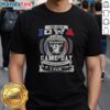 Alt Text: I May Live In Iowa But On Game Day My Heart And Soul Belongs To Las Vegas Raiders Football T-Shirt design