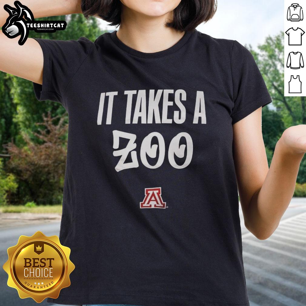 official-it-takes-a-zoo-arizona-wildcats-mens-basketball-ladies-tee Arizona Wildcats men's basketball ladies tee featuring team logo and vibrant colors, perfect for fans.