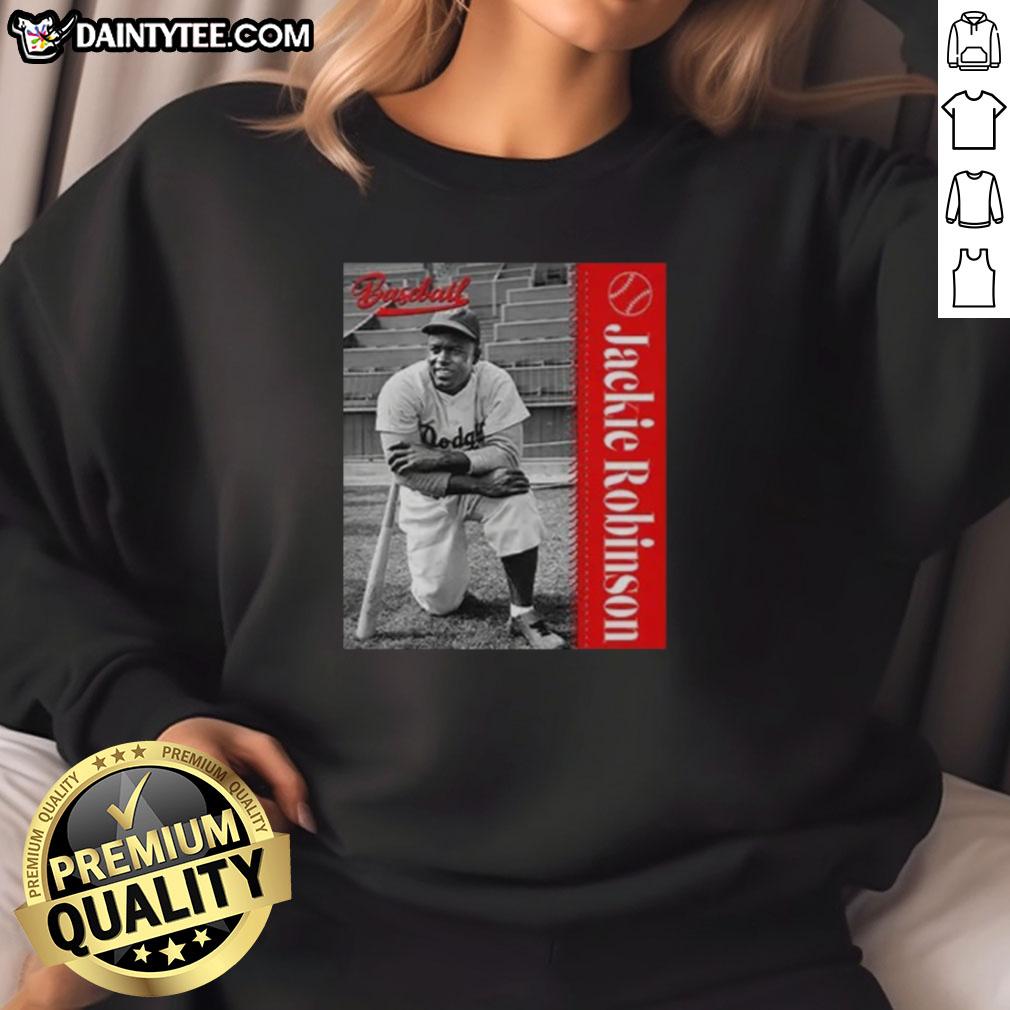 official-jackie-robinson-major-league-baseball-sweatshirt Official Jackie Robinson Major League Baseball sweatshirt featuring classic design and vibrant team colors.