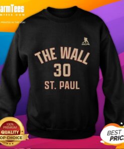 Official Jesper Wallstedt #30 Minnesota Wild The Wall Of St. Paul Name And Number T-Shirt - Image 5