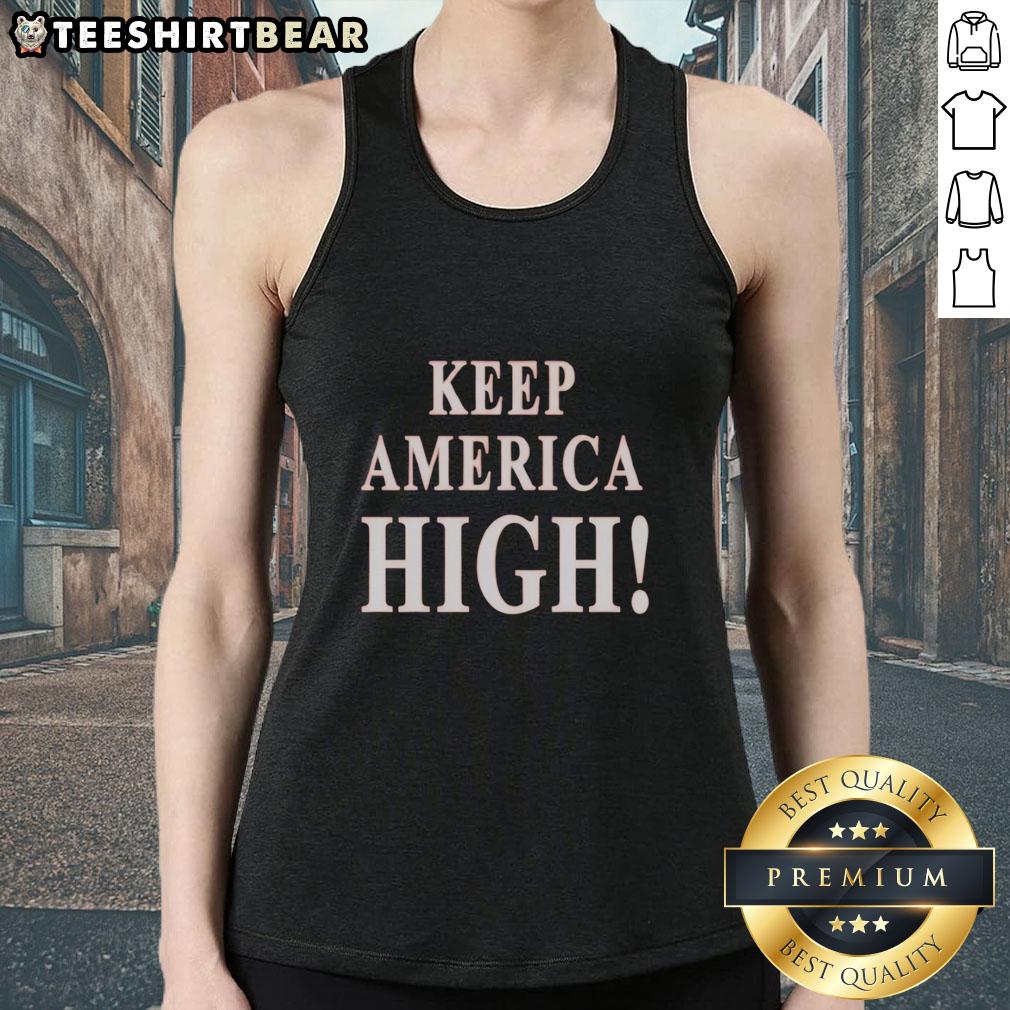 official-keep-america-high-2026-patriotic-tank-top Alt Text: Official Keep America High 2026 Patriotic Tank Top featuring a bold American flag design for summer celebrations.