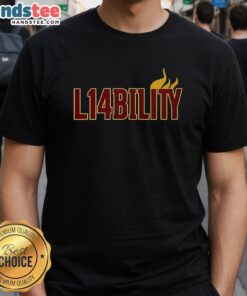 Official L14Bility Flame Logo T-Shirt featuring a vibrant flame design on a stylish, comfortable tee.