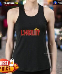 Official L14bility Miami Heat tank top featuring team logo and vibrant colors, perfect for basketball fans.