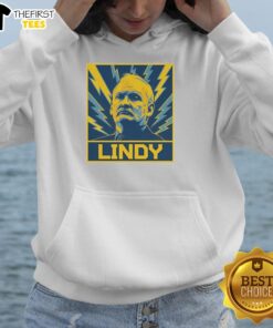 Alt Text: Official Lindy Ruff Buffalo Sabres hockey hoodie showcasing team colors and logo, perfect for fans.