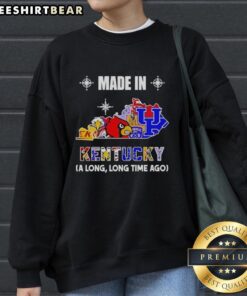Alt Text: Official Made in Kentucky sweatshirt featuring a vintage mashup logo, perfect for state pride and team spirit.
