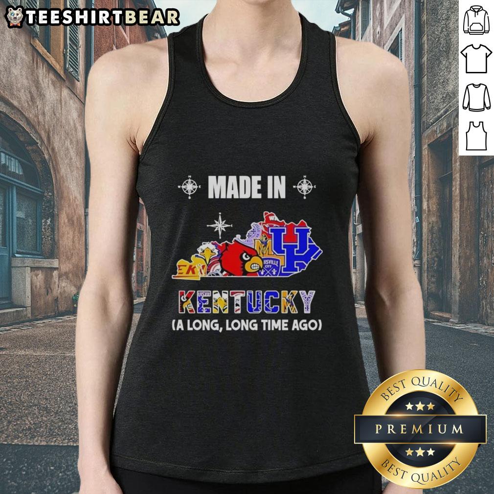 official-made-in-kentucky-a-long-long-time-ago-state-mashup-logo-teams-tank-top Official Made in Kentucky A Long Long Time Ago State Mashup Logo on a stylish tank top for sports teams.
