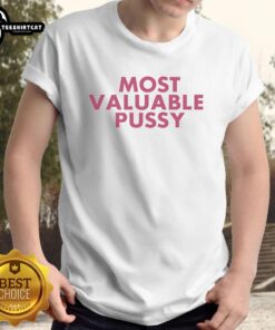 Official Melina Most Valuable Pussy T-Shirt featuring bold graphics and a stylish design for fans and collectors.