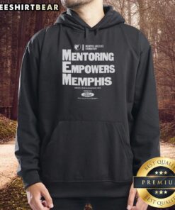 Official Mentoring Empowers Memphis Grizzlies Hoodie featuring team logo and vibrant colors for fans and supporters.
