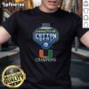 Alt Text: Official Miami Hurricanes 2025 Goodyear Cotton Bowl Logo T-Shirt featuring vibrant team colors and logo design.