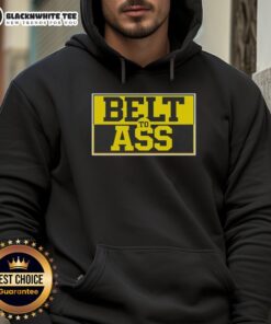 Official Michigan Wolverine Belt to Ass Hoodie featuring bold logo and comfortable design for fans and athletes.