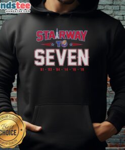Official New England Patriots Mission Stairway To Seven Hoodie featuring team colors and logo for fans and collectors.