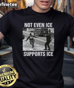 Official Not Even Ice Supports Ice T-Shirt featuring bold graphics and trendy design for fans of Ice T.