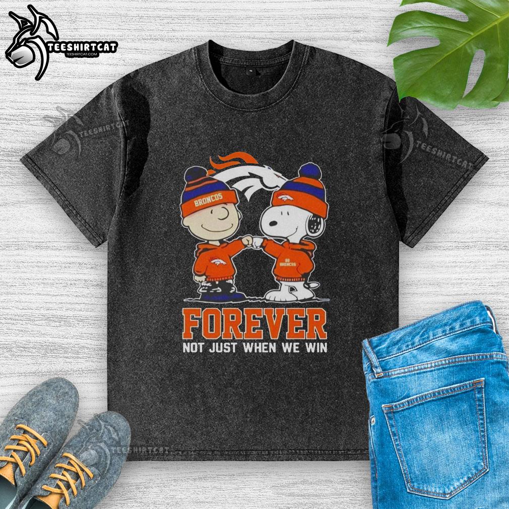 official-peanut-snoopy-charlie-brown-denver-broncos-forever-not-just-when-we-win-washed-t-shirt Official Peanut Snoopy Charlie Brown Denver Broncos Forever T-Shirt showcasing team spirit and playful design.