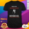 Alt Text: Official Pig Police Ice Justice T-Shirt for Renee Good and Alex Pretti - Defund ICE graphic design