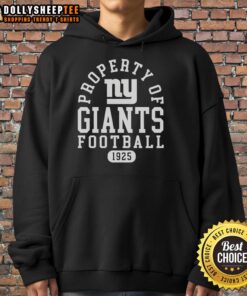 Official New York Giants hoodie since 1925, featuring team logo and classic design for football fans.
