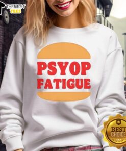 Official Psyop Fatigue Logo Sweatshirt featuring a stylish design and comfortable fit for casual wear.