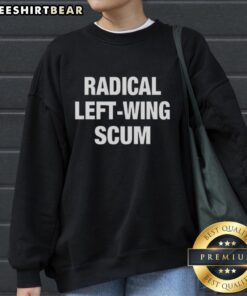 Official Radical Left-Wing Sum Sweatshirt featuring bold graphics and a comfortable fit for political activism and casual wear.